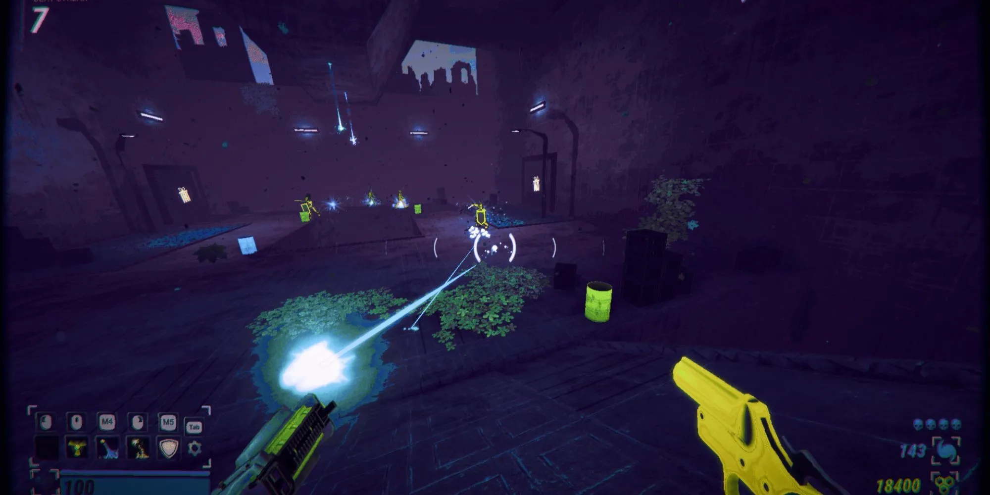 Gameplay đầy màu sắc của ROBOBEAT, game FPS kết hợp nhịp điệu độc đáo