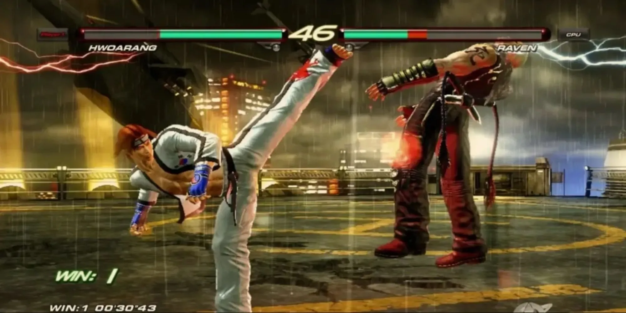 Gameplay game đối kháng Tekken 6 trên PSP, một trong những game hay nhất có trên PS Plus Premium.