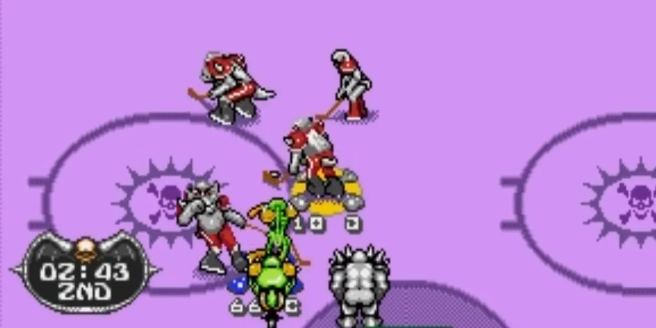Gameplay game thể thao kỳ quặc Mutant League Hockey