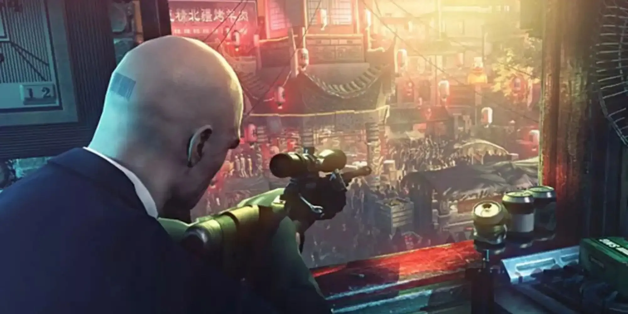 Gameplay hành động lén lút góc nhìn thứ ba trong Hitman: Absolution