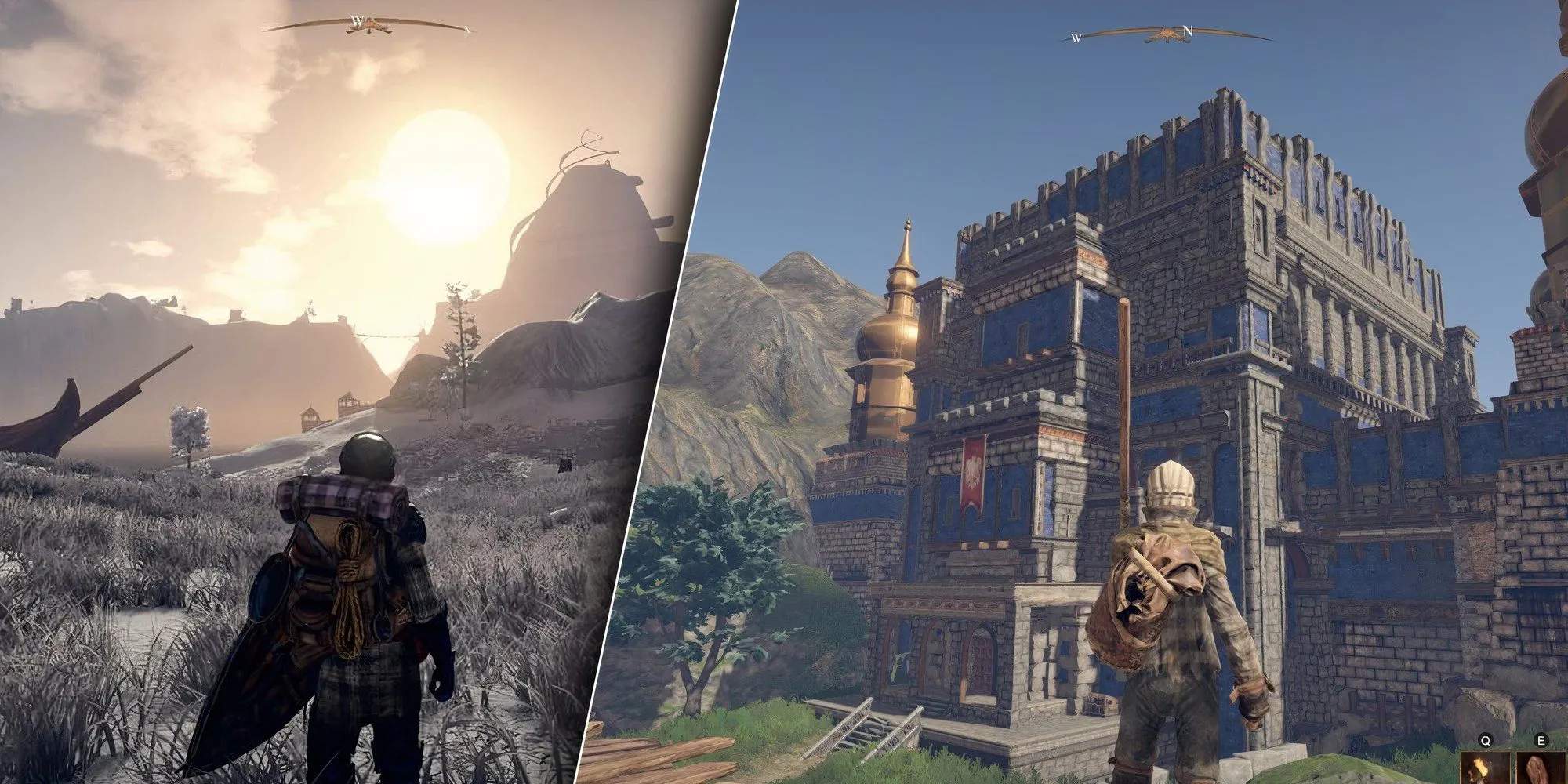 Gameplay Outward, game RPG sinh tồn nơi bạn bắt đầu với món nợ khổng lồ.