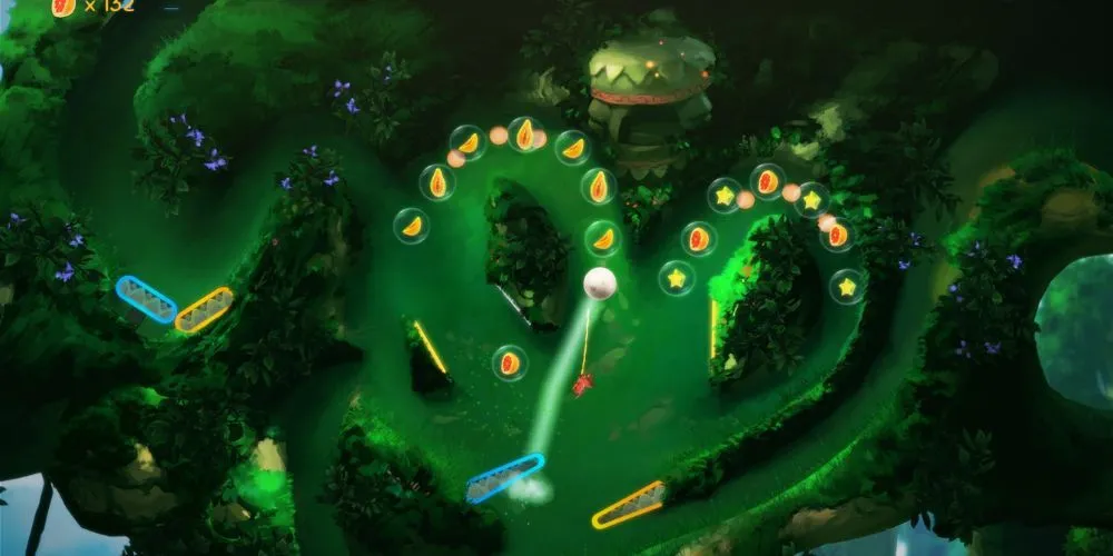 Gameplay pinball độc đáo trong Yoku's Island Express