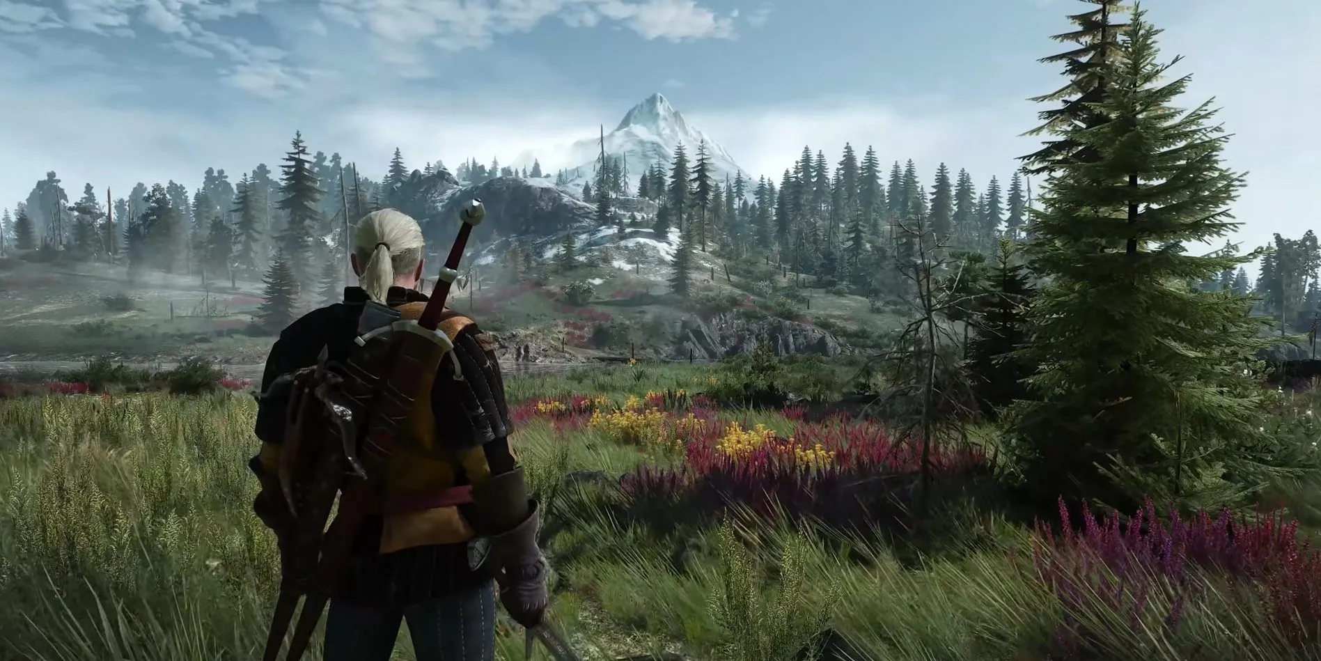 Geralt nói chuyện với một nhân vật quan trọng, ám chỉ một lựa chọn có thể thay đổi kết cục