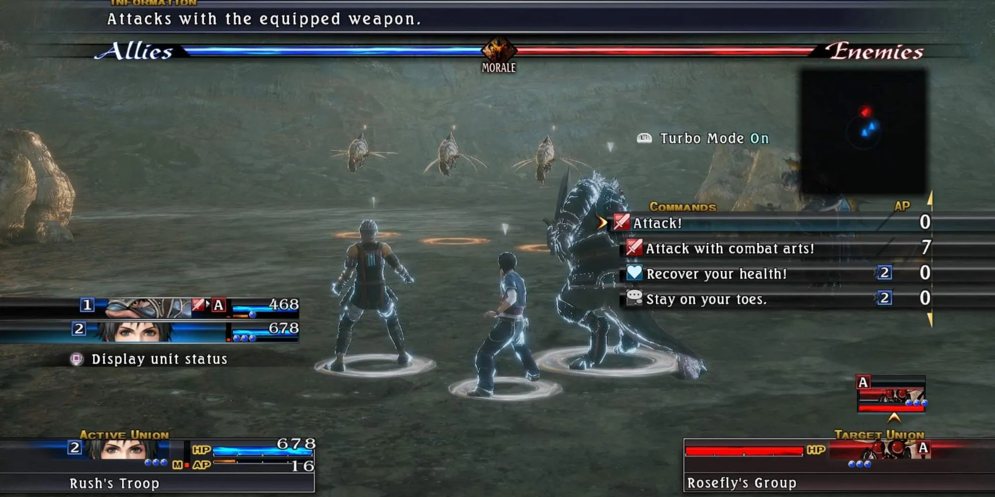 Giải thích về hệ thống chiến đấu phức tạp của The Last Remnant