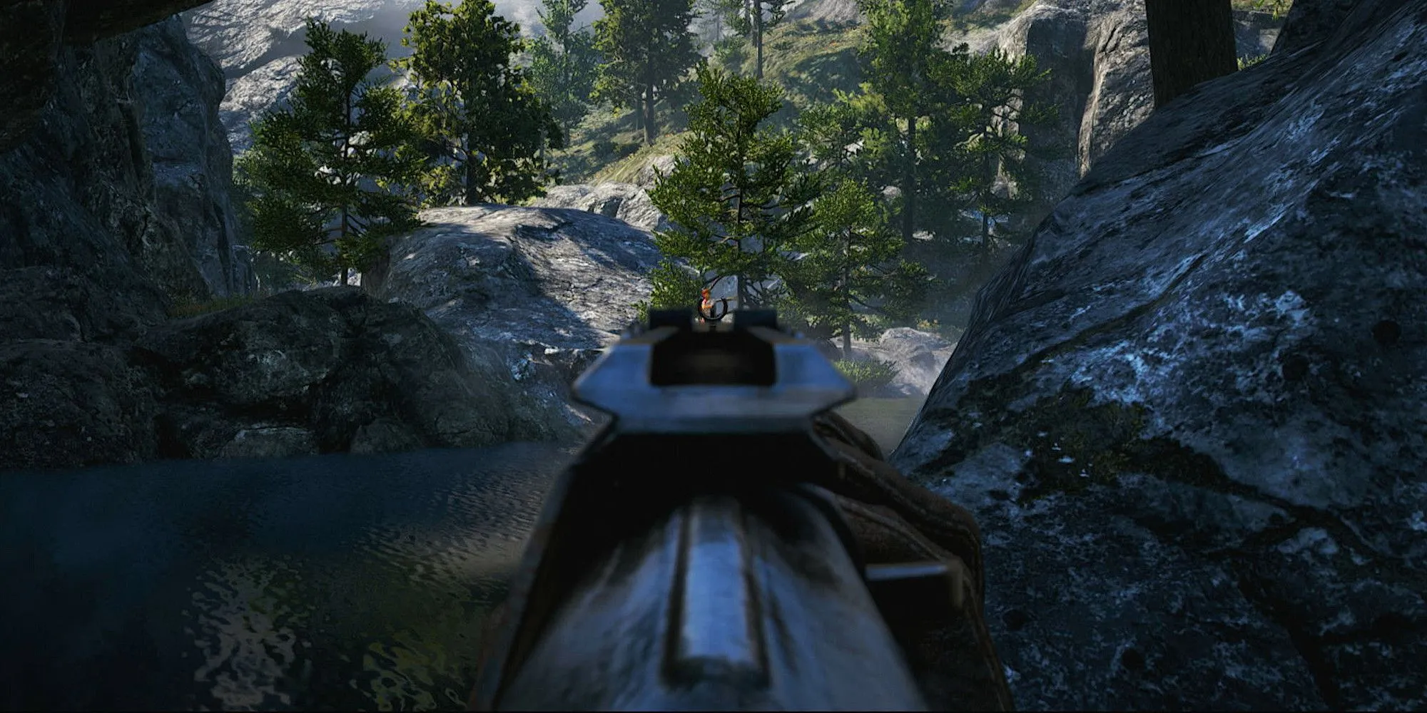 Giao diện game Far Cry 4 không có HUD
