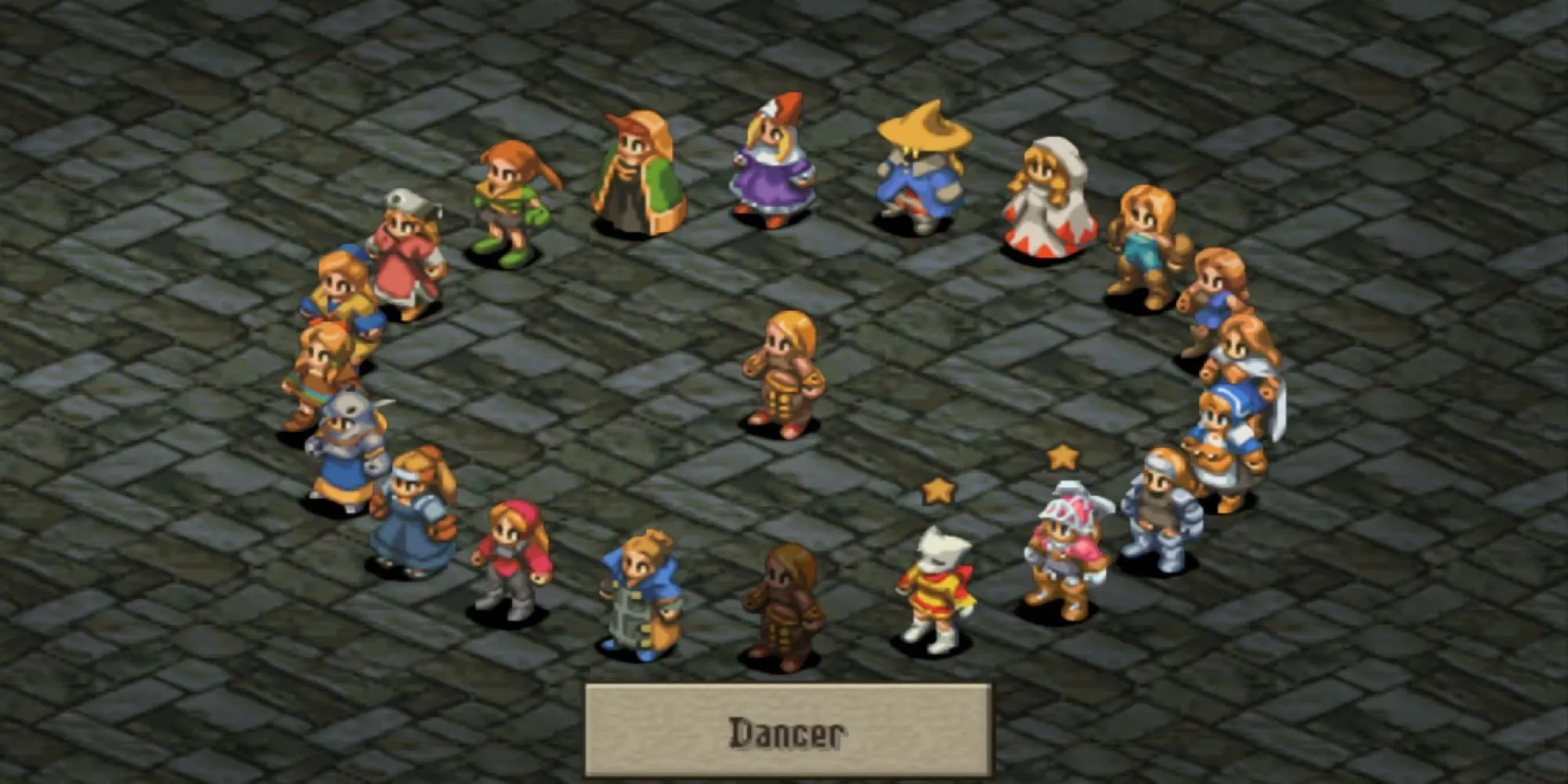 Hệ thống thăng tiến JRPG Final Fantasy Tactics Job