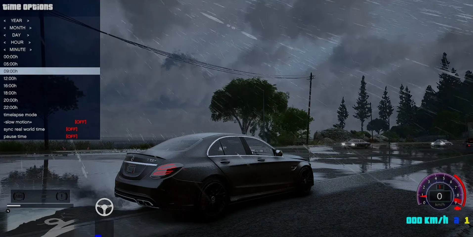 Hiệu ứng ánh sáng và thời tiết được cải thiện trong GTA V nhờ mod