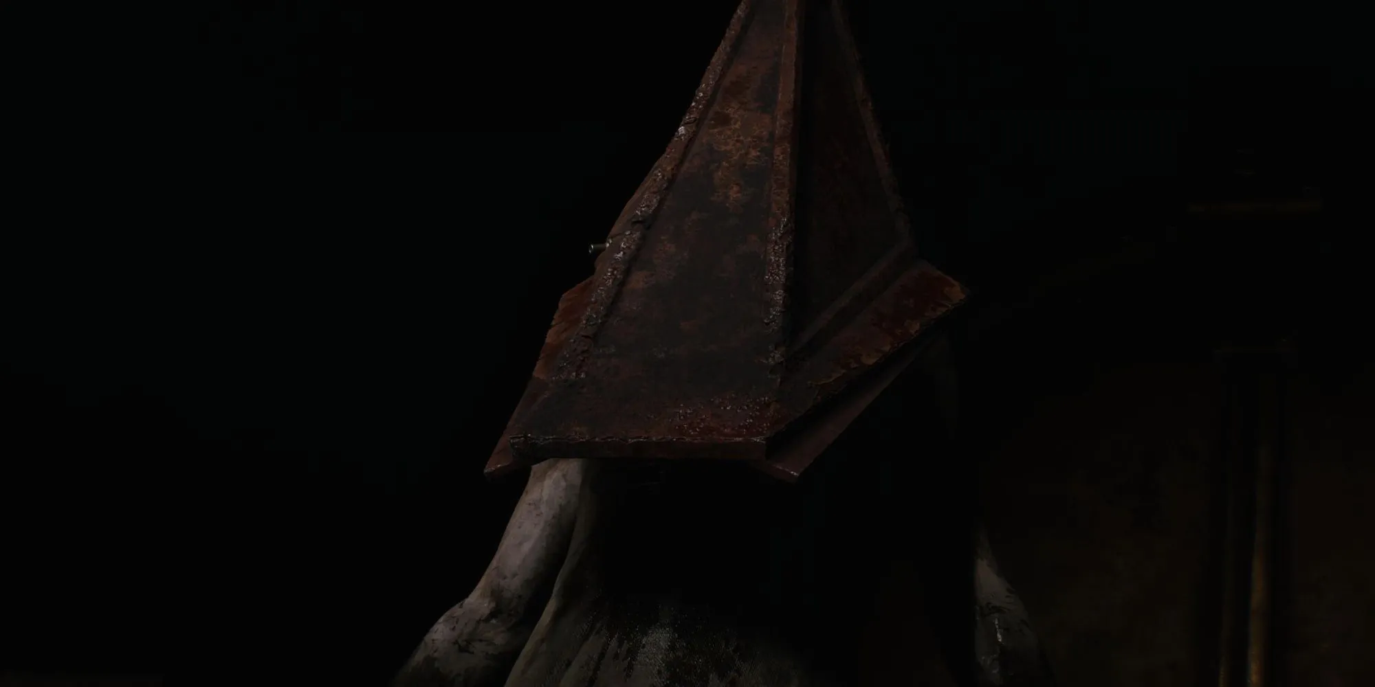 Hình ảnh cận cảnh quái vật Pyramid Head trong Silent Hill 2 Remake