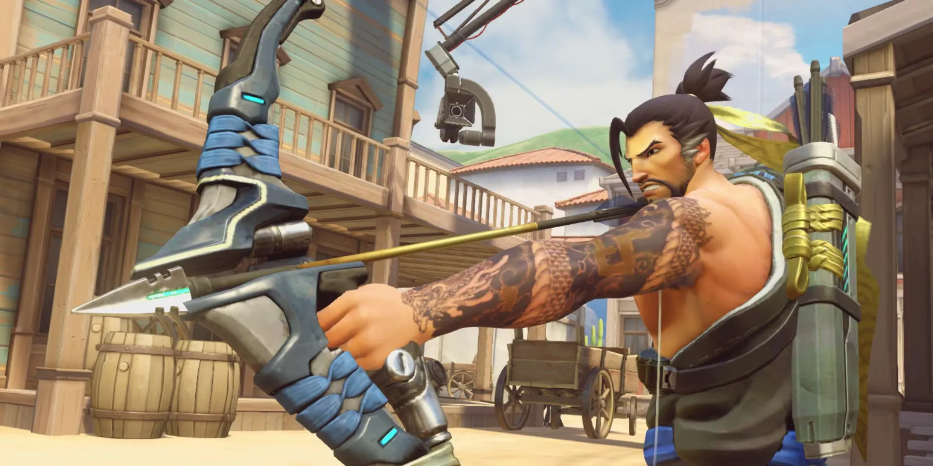 Hình ảnh gameplay của tựa game Overwatch.