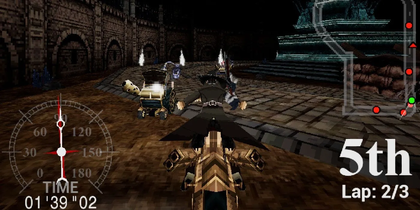 Hình ảnh gameplay kinh dị của game đua xe Nightmare Kart