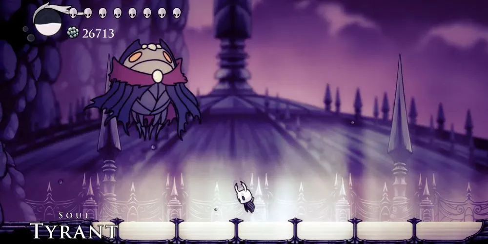 Hình ảnh giới thiệu boss Soul Tyrant trong game Hollow Knight