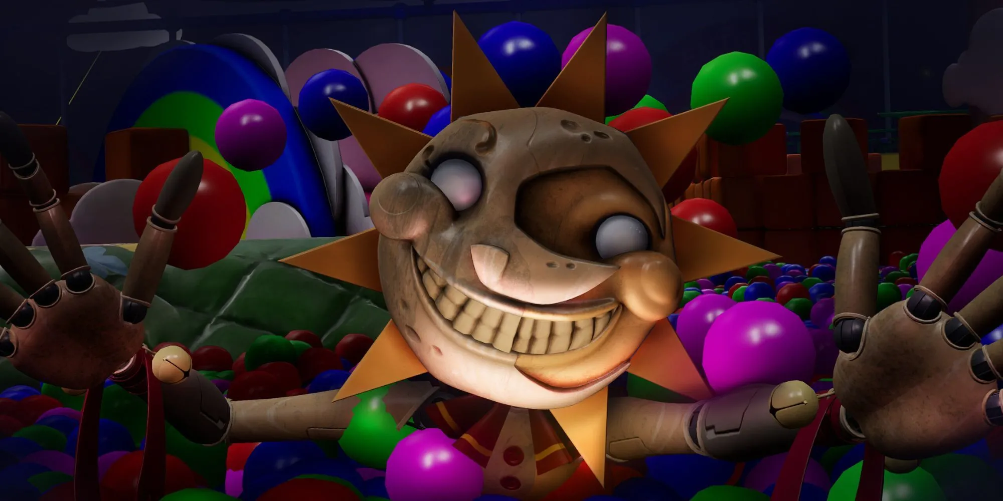 Hình ảnh nhân vật chính Greg và robot bảo vệ Freddy trong Five Nights at Freddy's: Security Breach - Tựa game FNAF bị chỉ trích nặng nề.