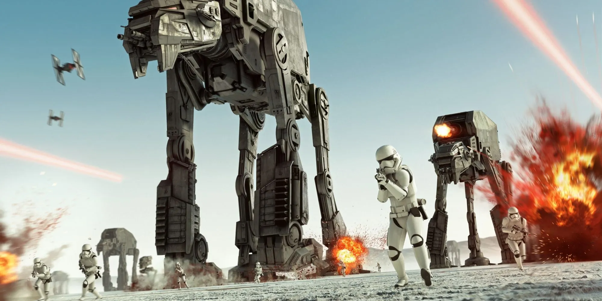 Hình ảnh quảng bá game Star Wars Battlefront 2, tựa game đang được cộng đồng kêu gọi làm phần 3