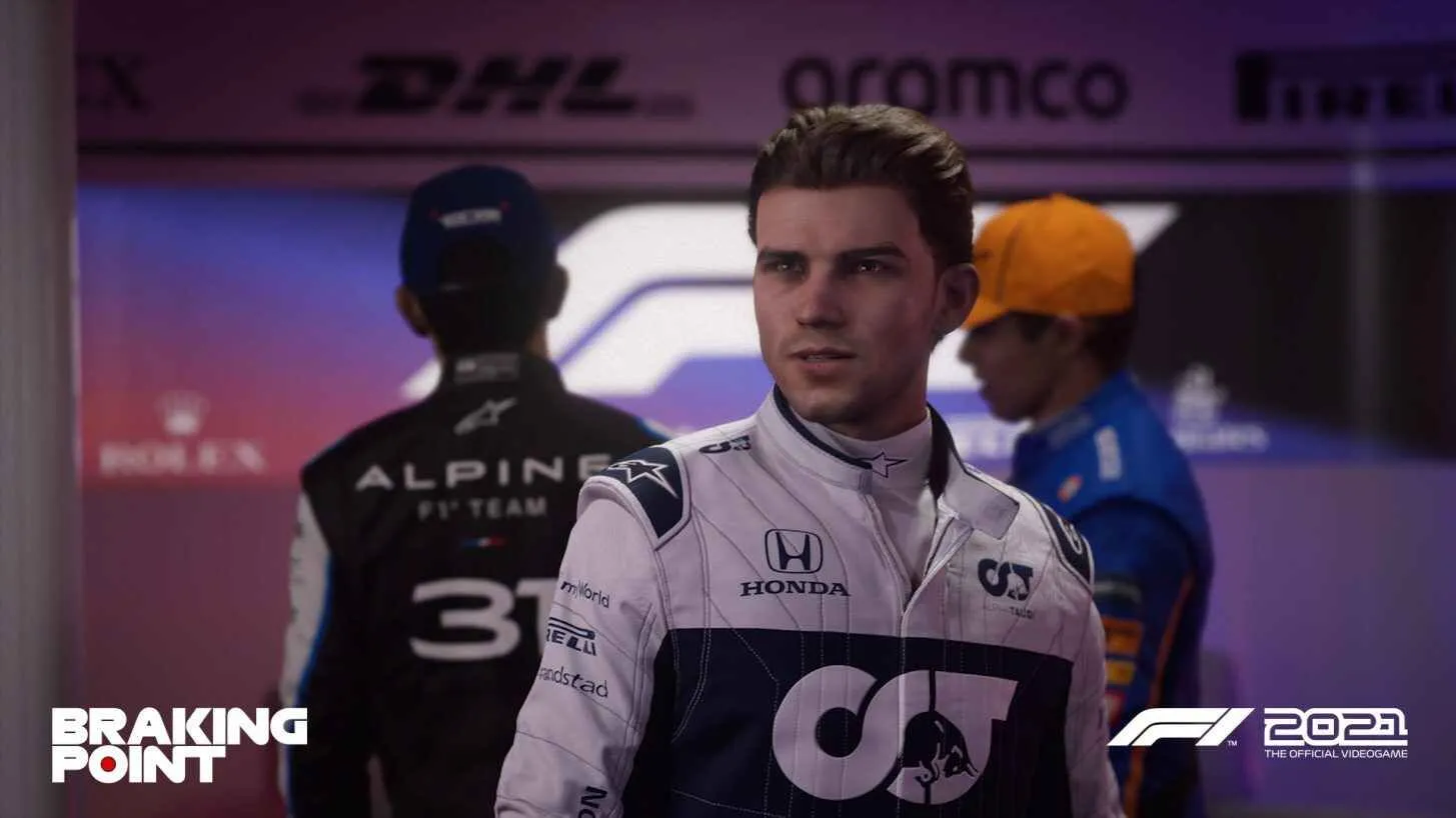 Hình ảnh quảng cáo ấn tượng của game F1 2021