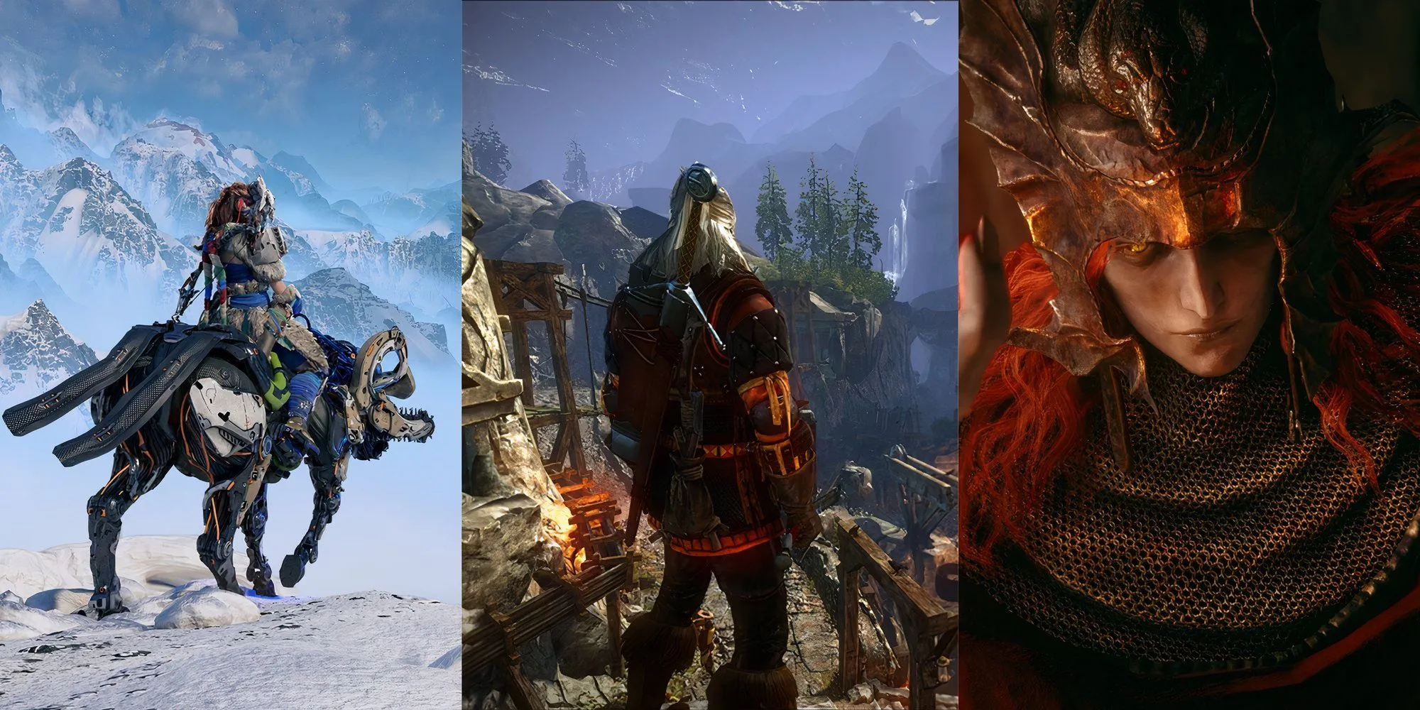 Hình ảnh tổng hợp các tựa game tương tự The Witcher 3