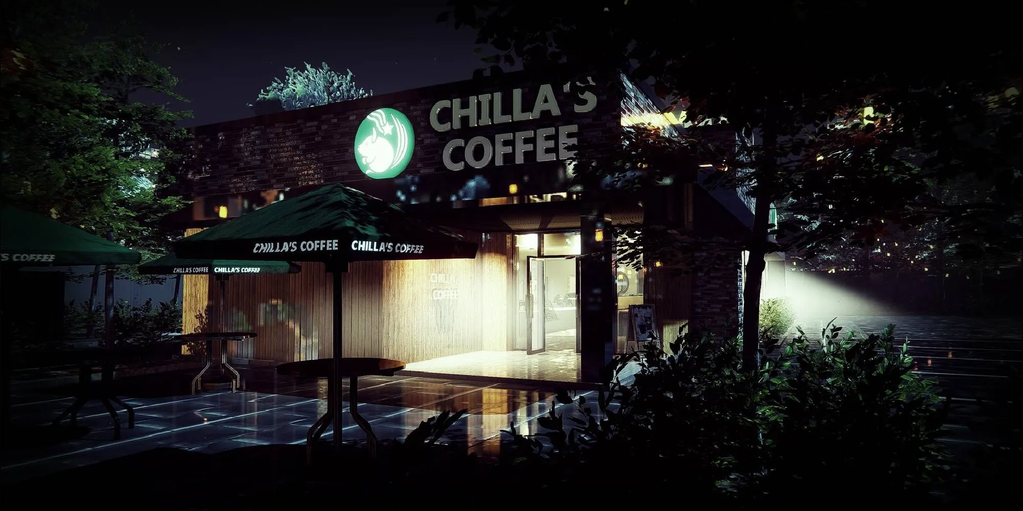 Hình ảnh từ game The Closing Shift của Chilla's Art