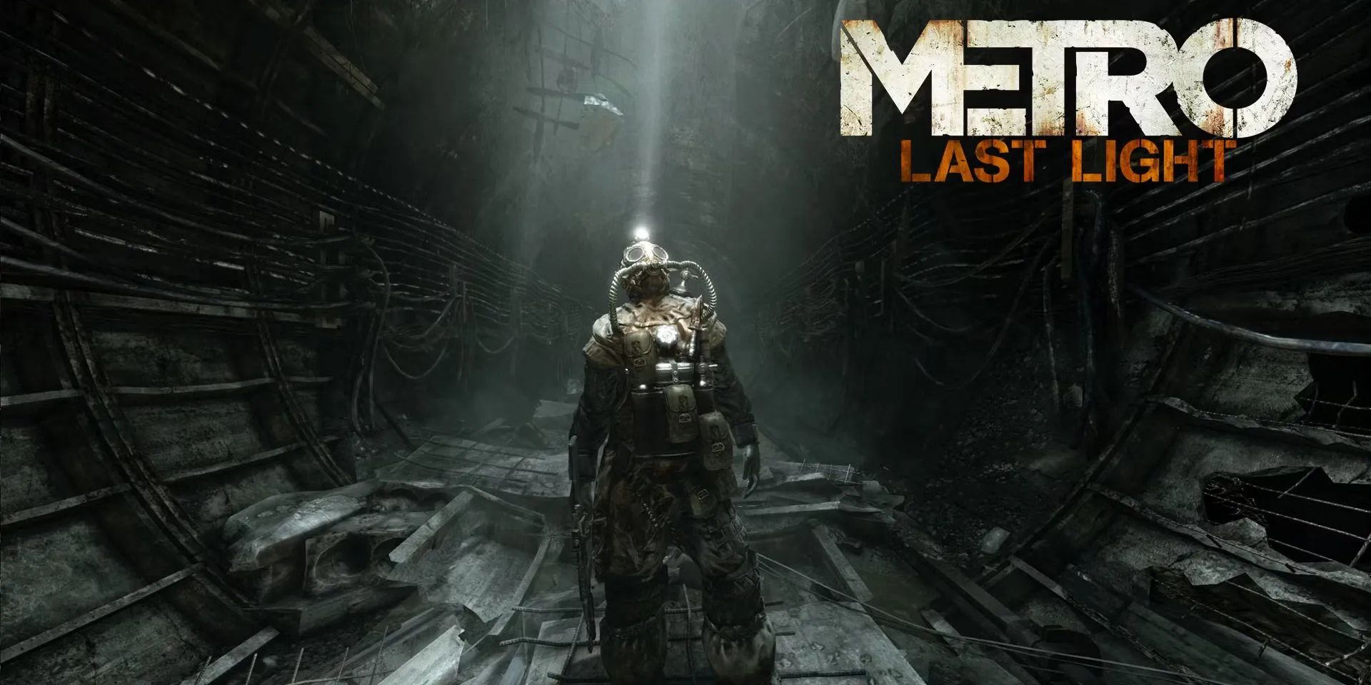 Hình nền đẹp mắt từ game Metro Last Light, khắc họa không khí hậu tận thế u ám và đồ họa ấn tượng của series game Metro.