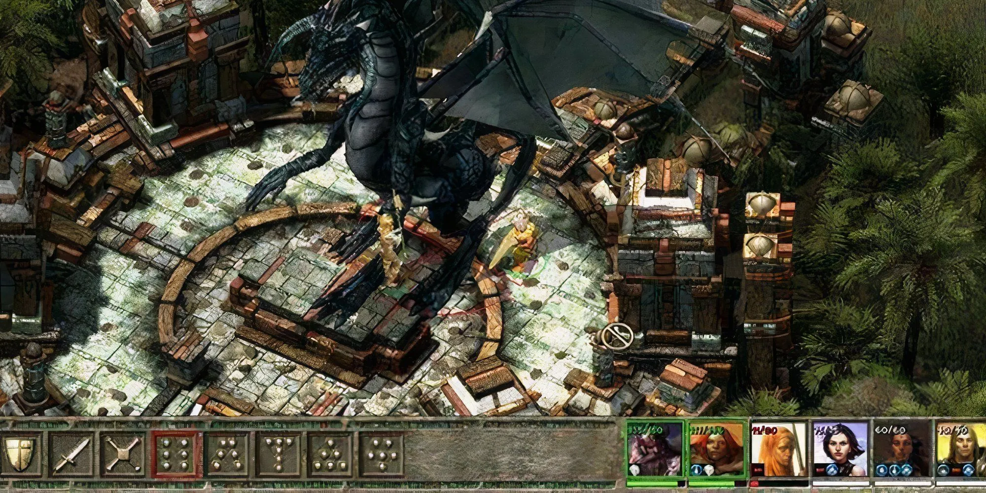 Icewind Dale 2 giant dragon