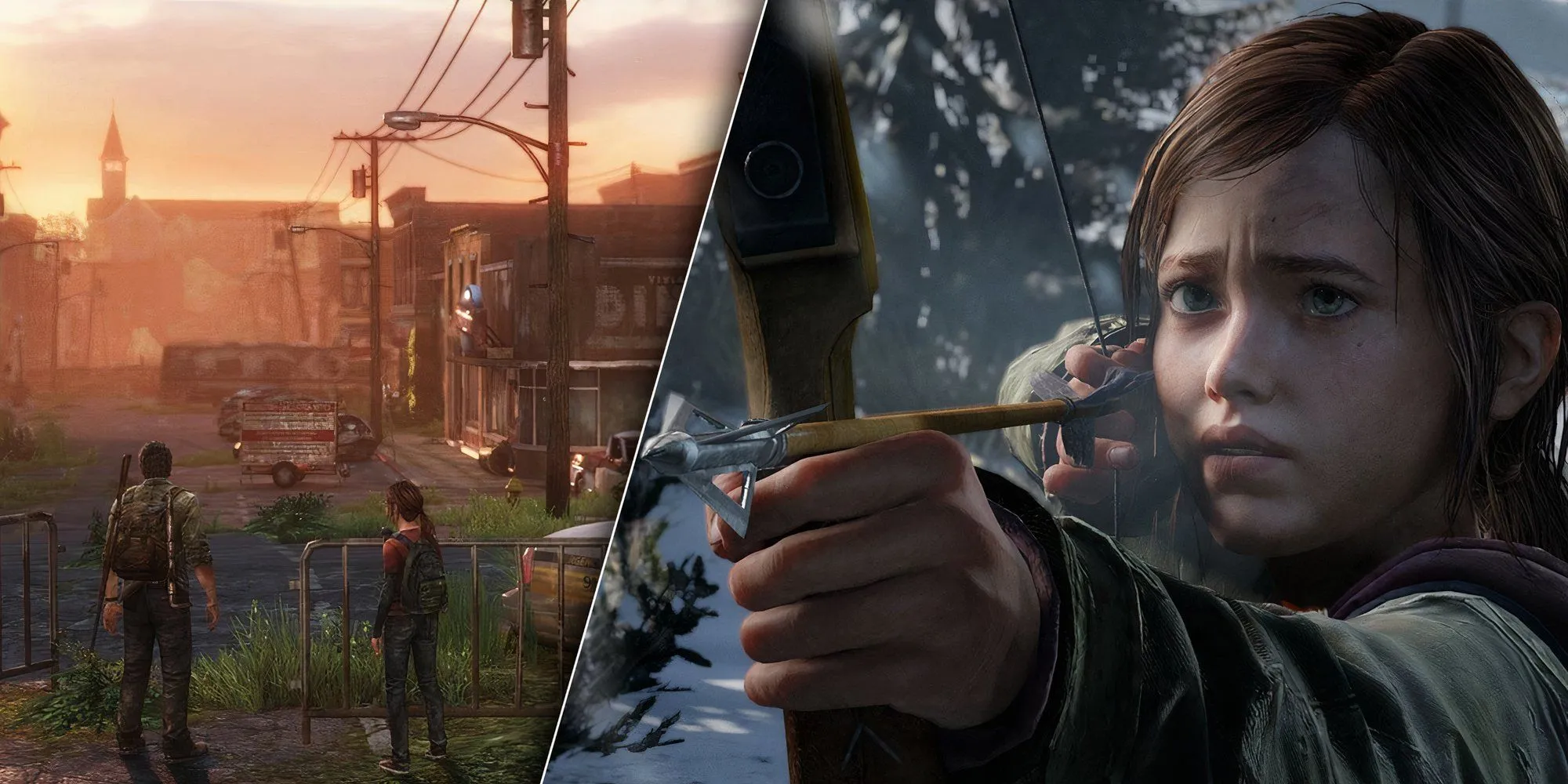 Joel và Ellie cùng nhau khám phá trong game PS3 The Last of Us