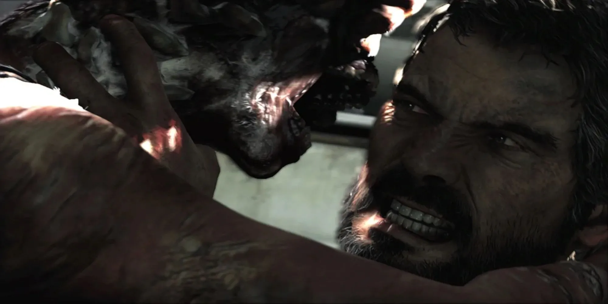 Joel và Ellie trong một khung cảnh của kiệt tác The Last of Us trên PS3