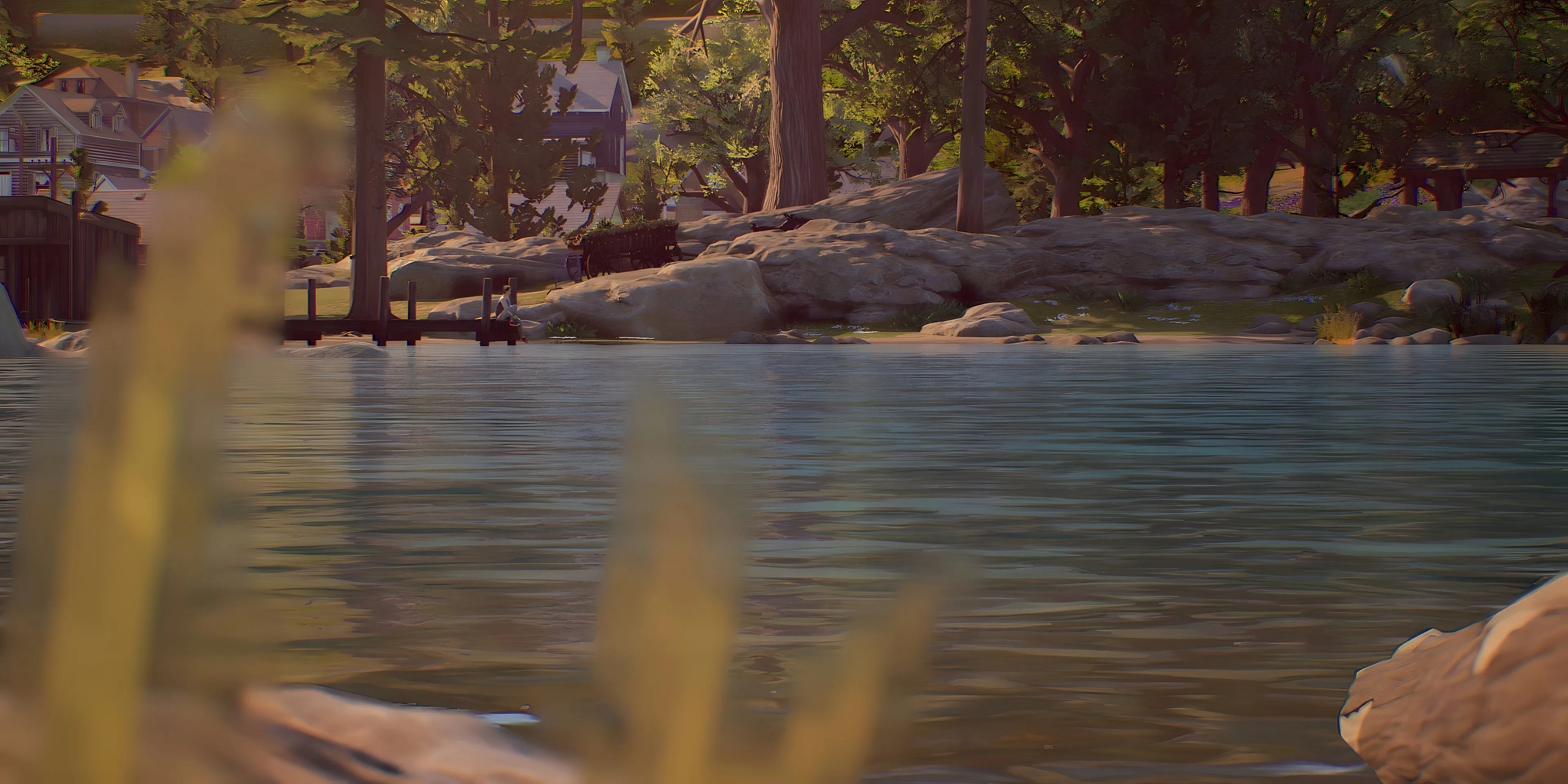 Khung cảnh thiên nhiên tươi đẹp tại Arcadia Bay, bối cảnh game Life is Strange ở vùng Tây Bắc Thái Bình Dương