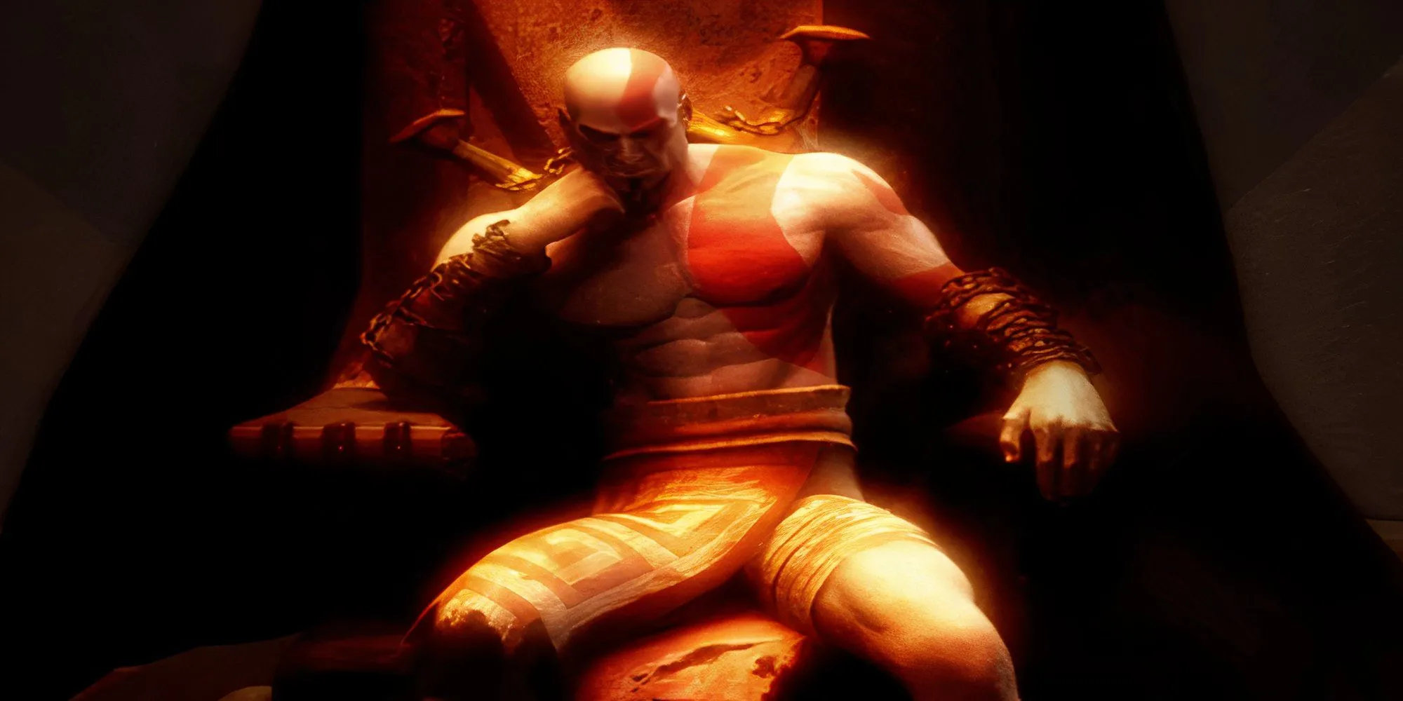 Kratos, Thần Chiến Tranh, ngồi trên ngai vàng