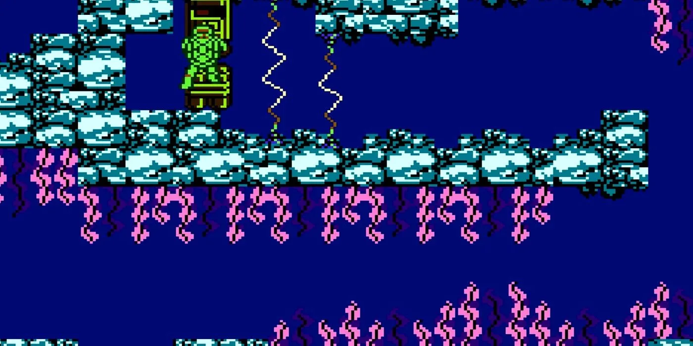 Màn chơi dưới đập nước trong Teenage Mutant Ninja Turtles NES