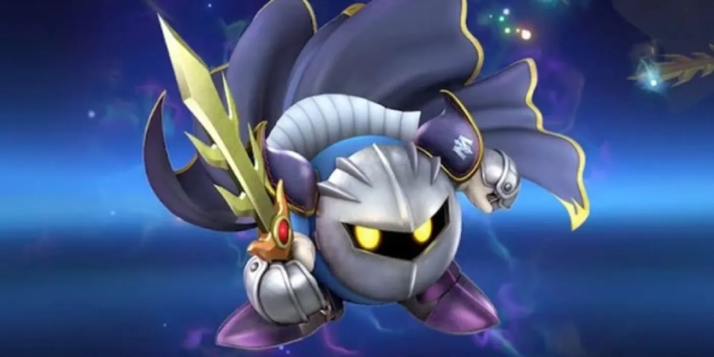 Meta Knight, nhân vật bí ẩn từ series Kirby, tiềm năng cho spin-off hành động platform.