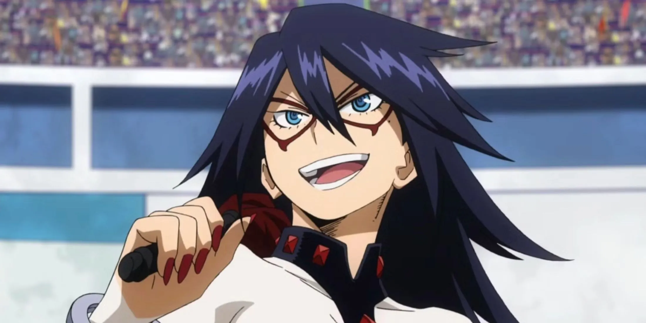 Midnight sử dụng Quirk Somnambulist trong một buổi huấn luyện của My Hero Academia