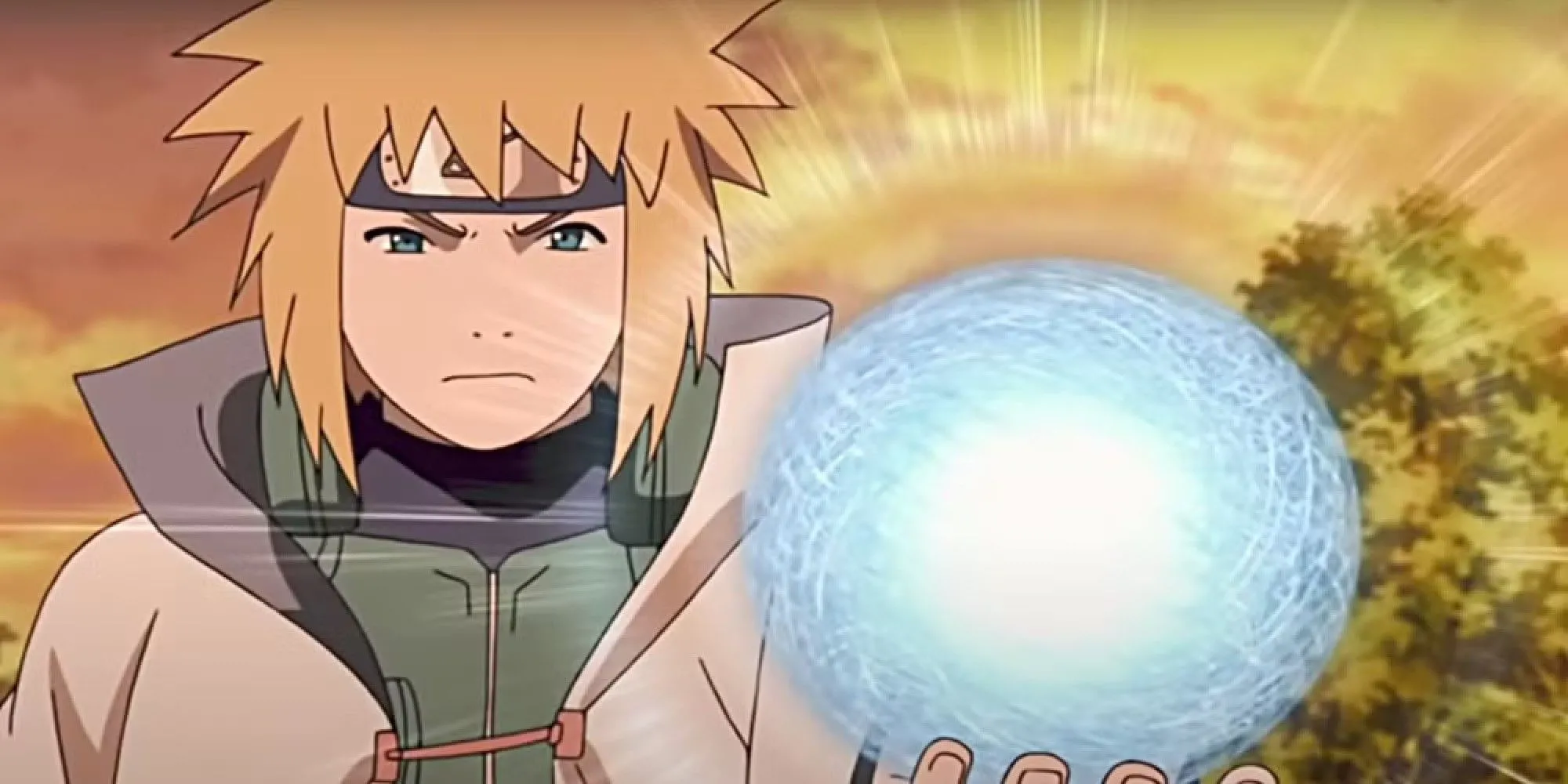 Minato Namikaze, Hokage Đệ Tứ, thực hiện Rasengan.