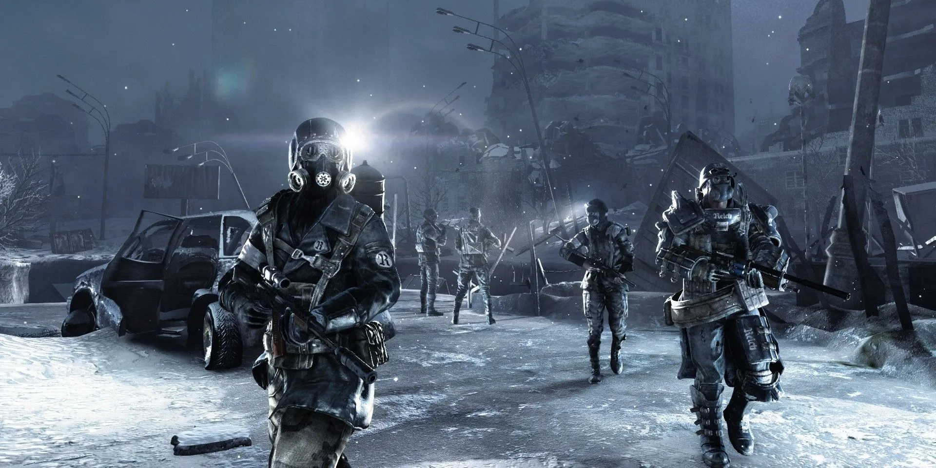 Một cảnh đầy ám ảnh trong Metro 2033 Redux, minh họa cho sự kết hợp FPS và kinh dị