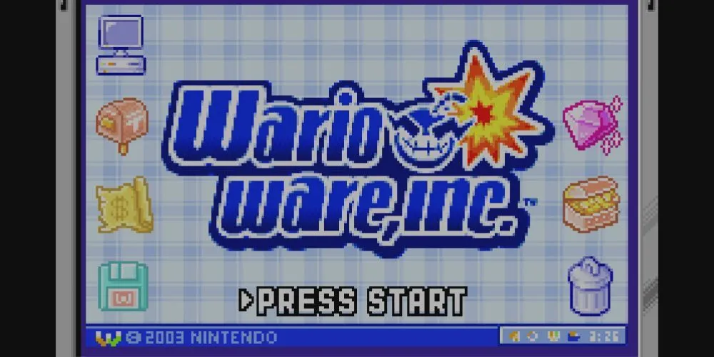 Một tập hợp các microgame của WarioWare.