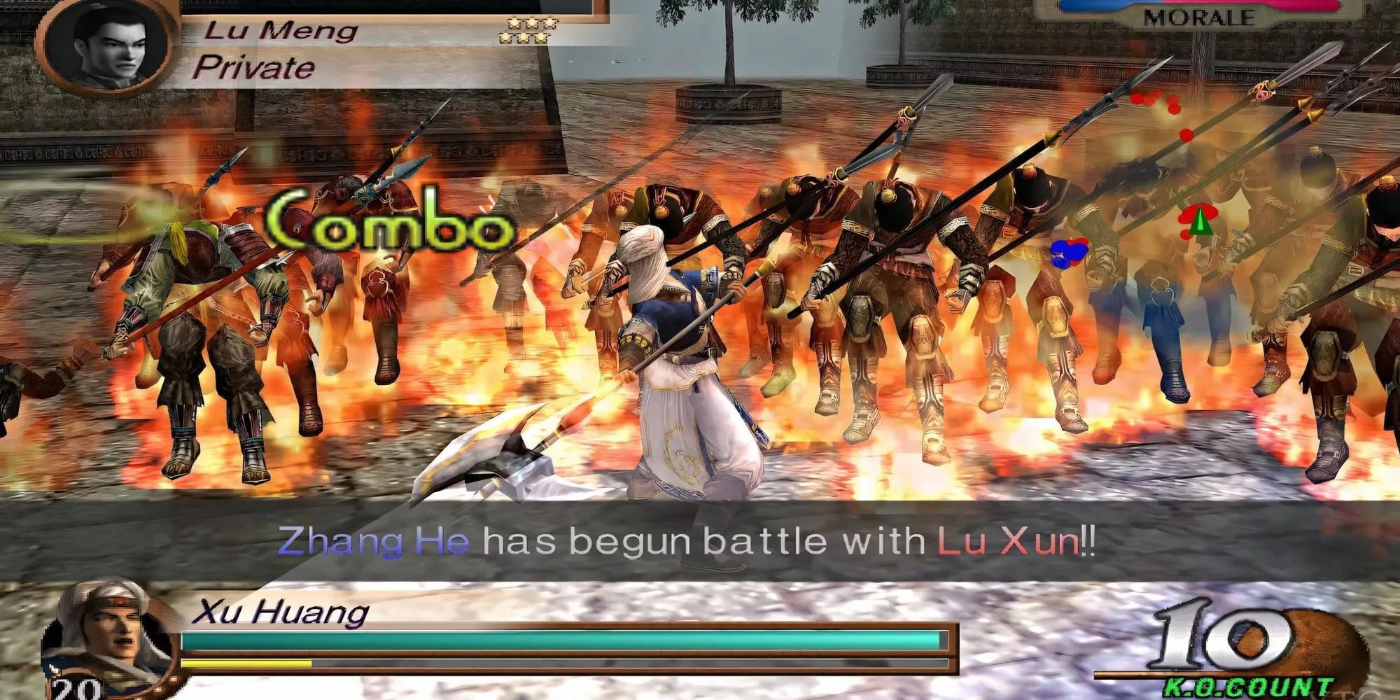 Một tướng quân Samurai/lính trong dòng game Dynasty Warriors 3