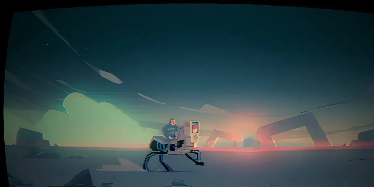 Top 10 Game Hay Nhất Của Nhà Phát Hành Indie Team 17 Mà Bạn Không Nên Bỏ Lỡ 1 Nhân vật chính Narita Boy cầm kiếm trong thế giới kỹ thuật số màu neon