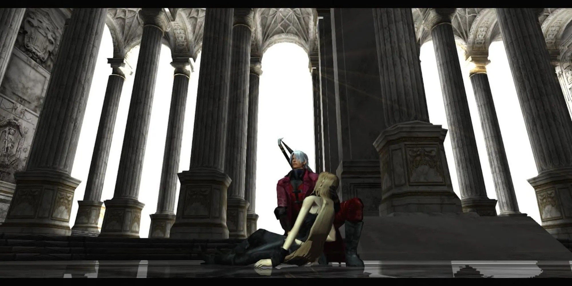 Nhân vật Dante trong Devil May Cry 1, phiên bản edgy và u buồn
