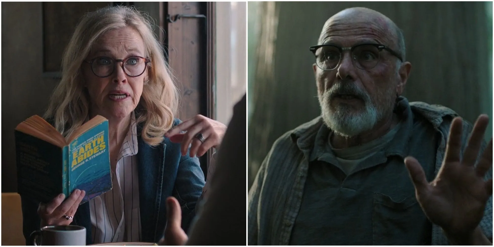 Nhân vật Gail (Catherine O’Hara) và Eugene trong series The Last of Us HBO, Gail là nhân vật mới còn Eugene có vai trò khác so với game