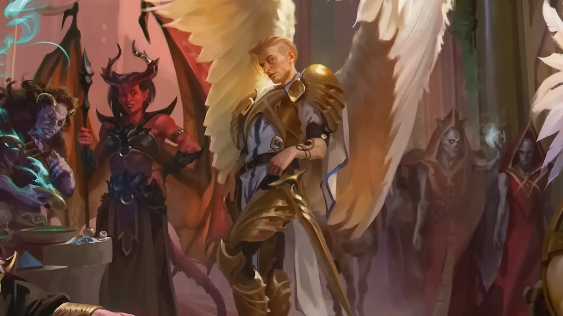 Nhân vật Paladin minh họa trong Dungeons &amp; Dragons