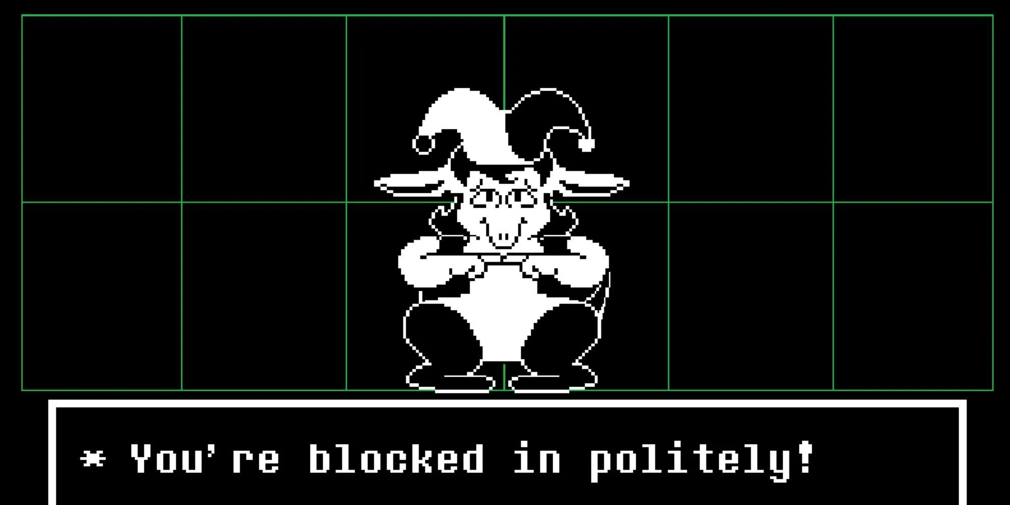 Nhân vật quái vật đáng yêu So Sorry trong game indie Undertale