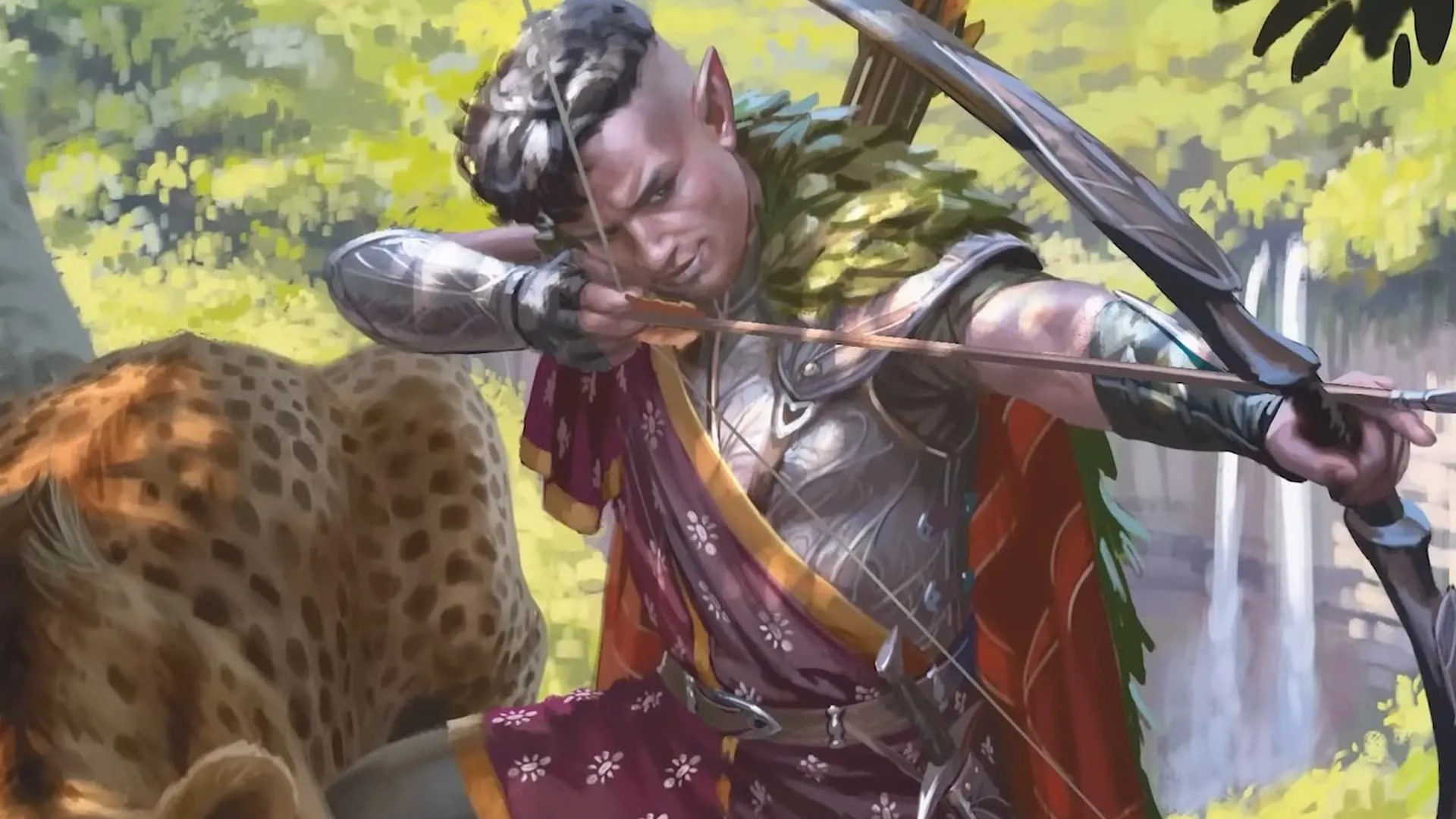 Nhân vật Ranger minh họa trong D&amp;D