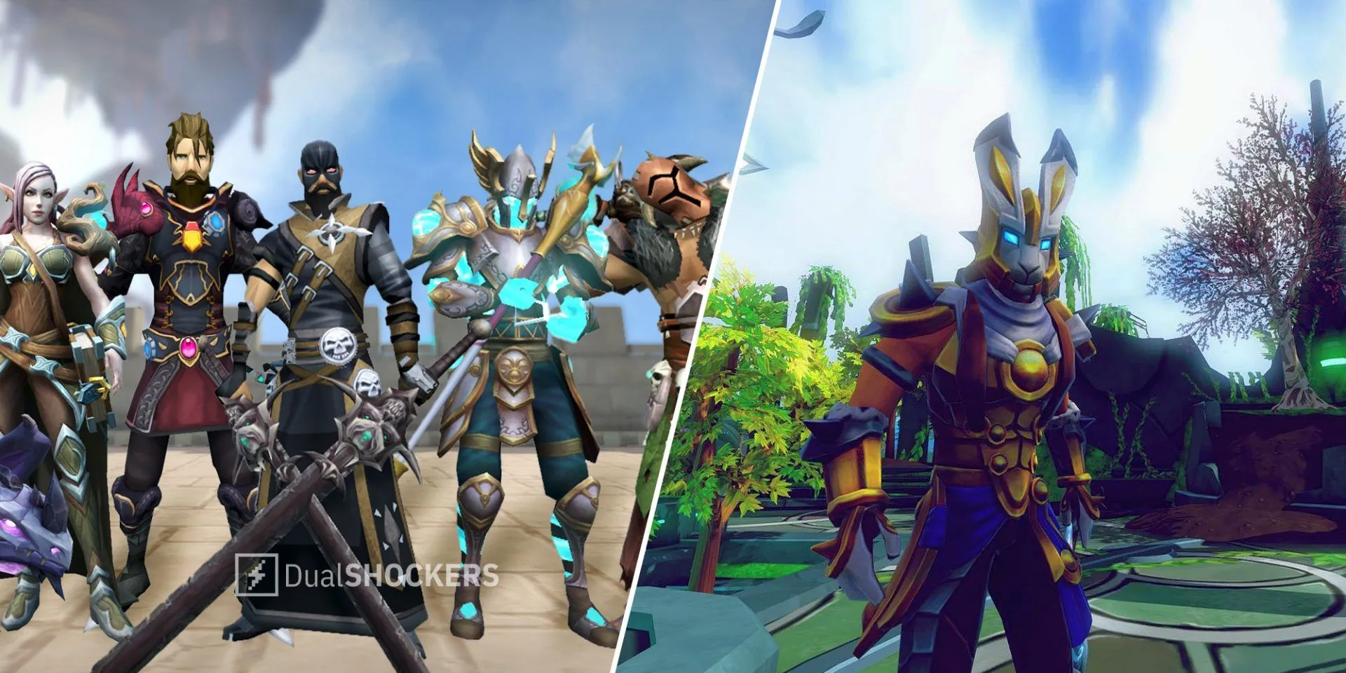 Jagex Hủy Sự Kiện Pride Month 2025 Trong RuneScape: Lo Ngại "Văn Hóa Thức Tỉnh" Hay Lắng Nghe Người Chơi? 1 Nhân vật RuneScape Mobile xếp hàng bên trái, người chơi nhân vật bên phải