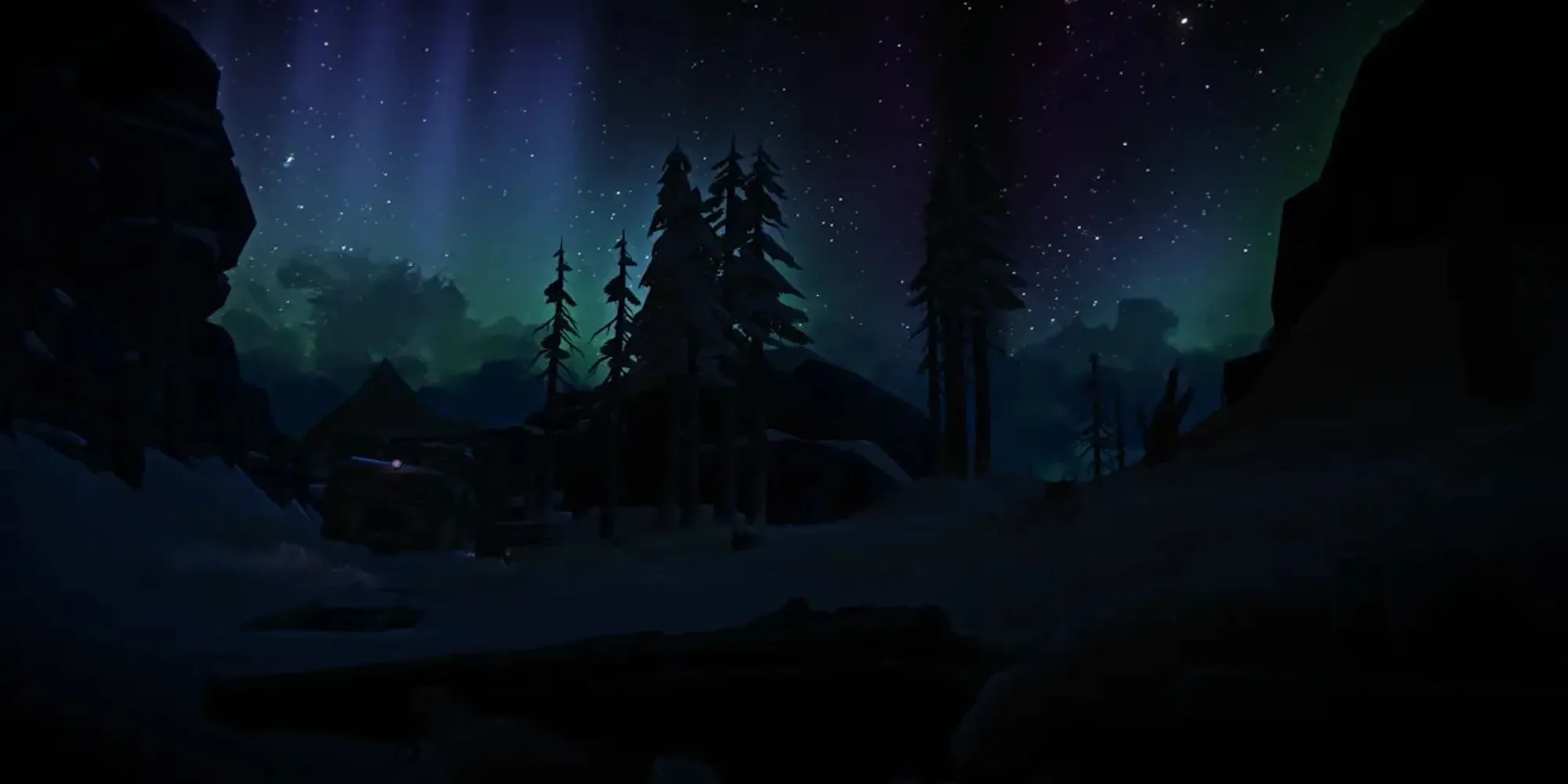 Nhân vật sinh tồn đối mặt với sương mù và lạnh giá trong game sinh tồn khắc nghiệt The Long Dark.