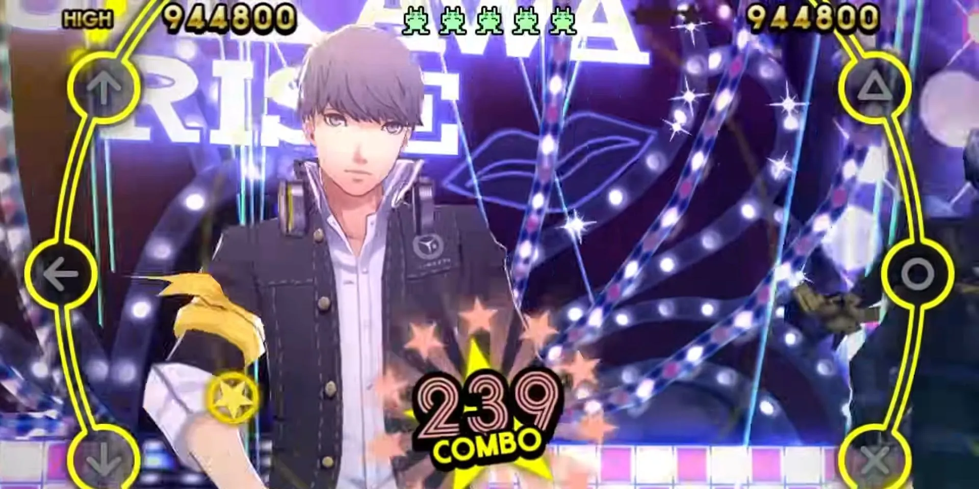 Nhân vật Yu nhảy múa trong game Persona 4: Dancing All Night