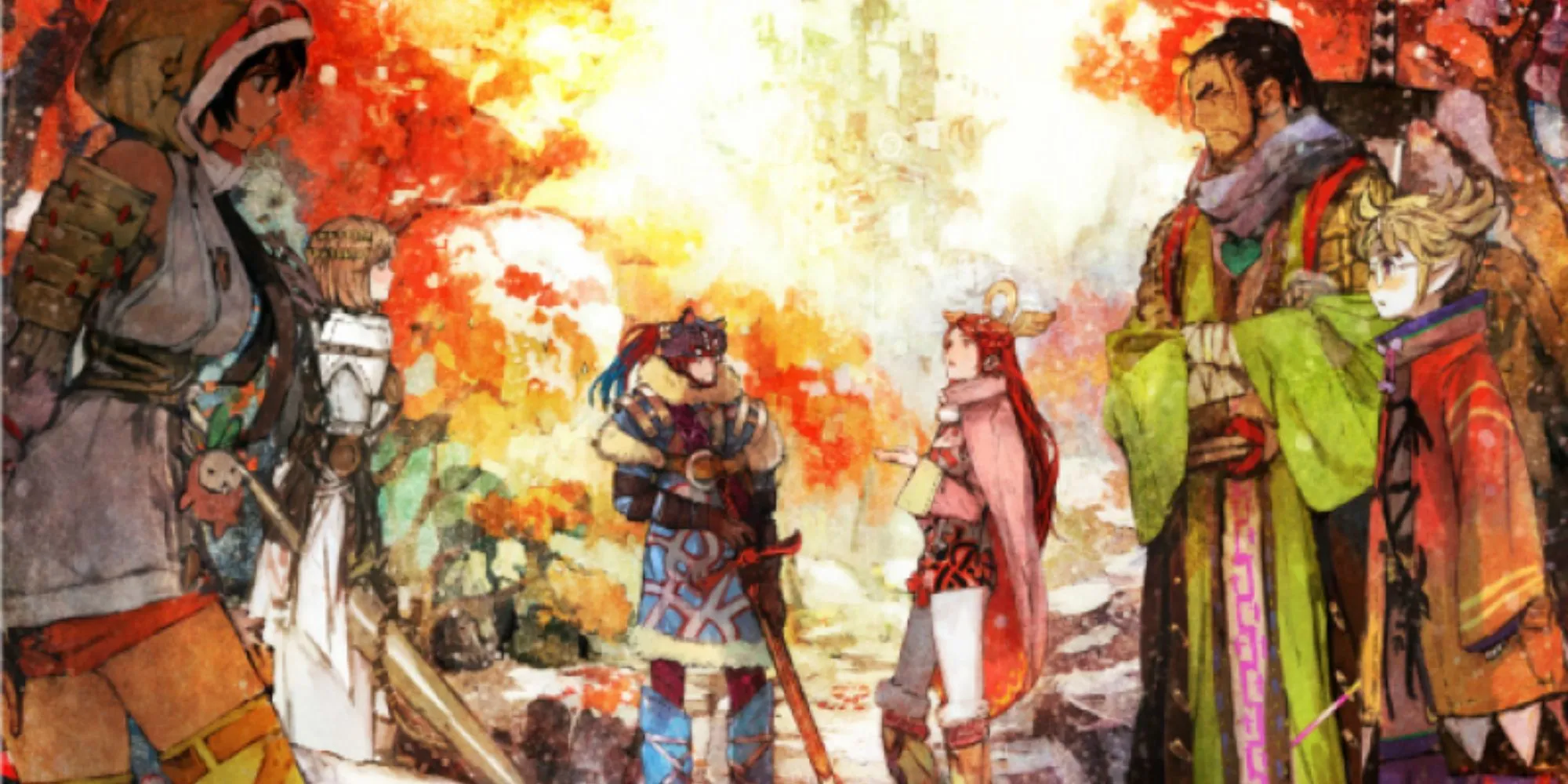 Nhóm nhân vật trong game I Am Setsuna, JRPG lấy cảm hứng từ Chrono Trigger
