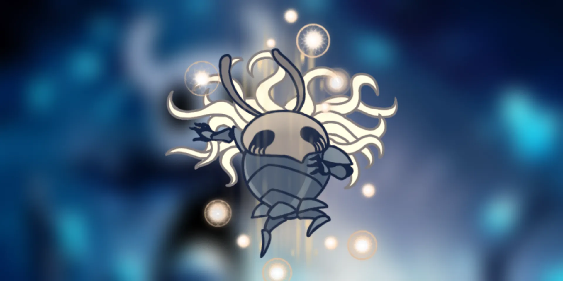 No Eyes, Boss Dream Warrior phụ thuộc vào môi trường chiến đấu trong Hollow Knight