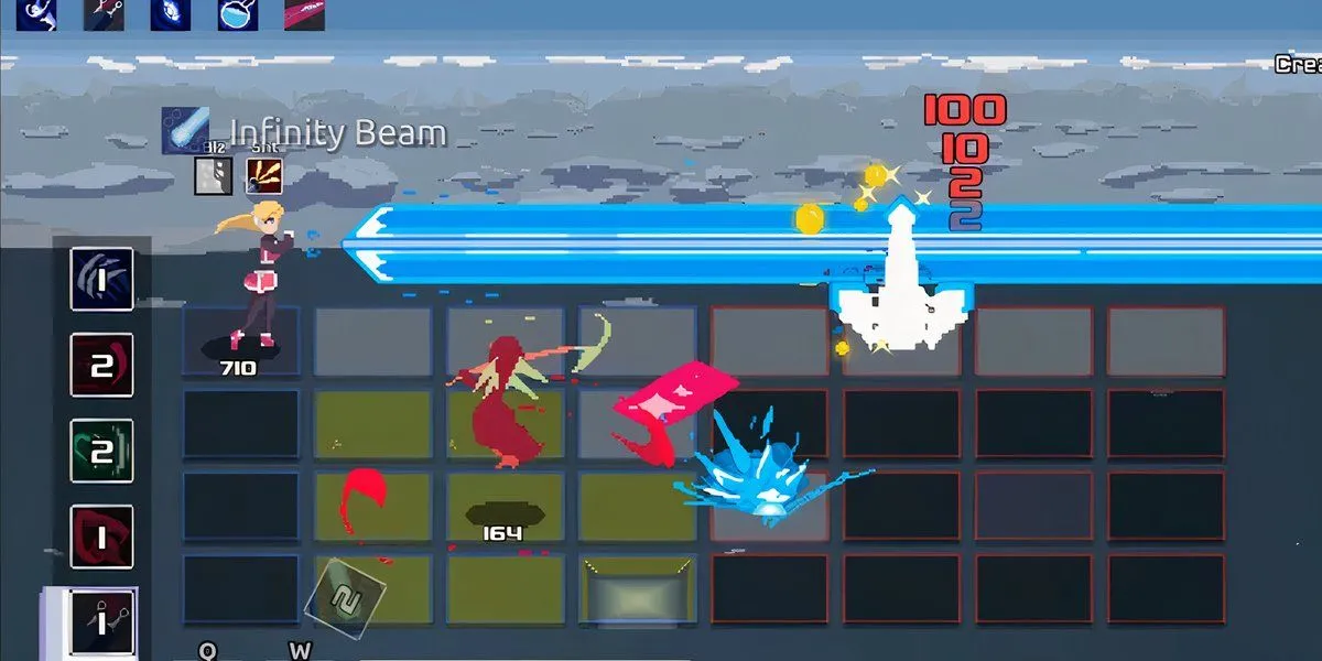 One Step From Eden Fast-paced Deckbuilder gameplay