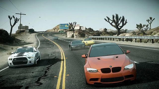 Phân cảnh gameplay kịch tính trong Need For Speed The Run