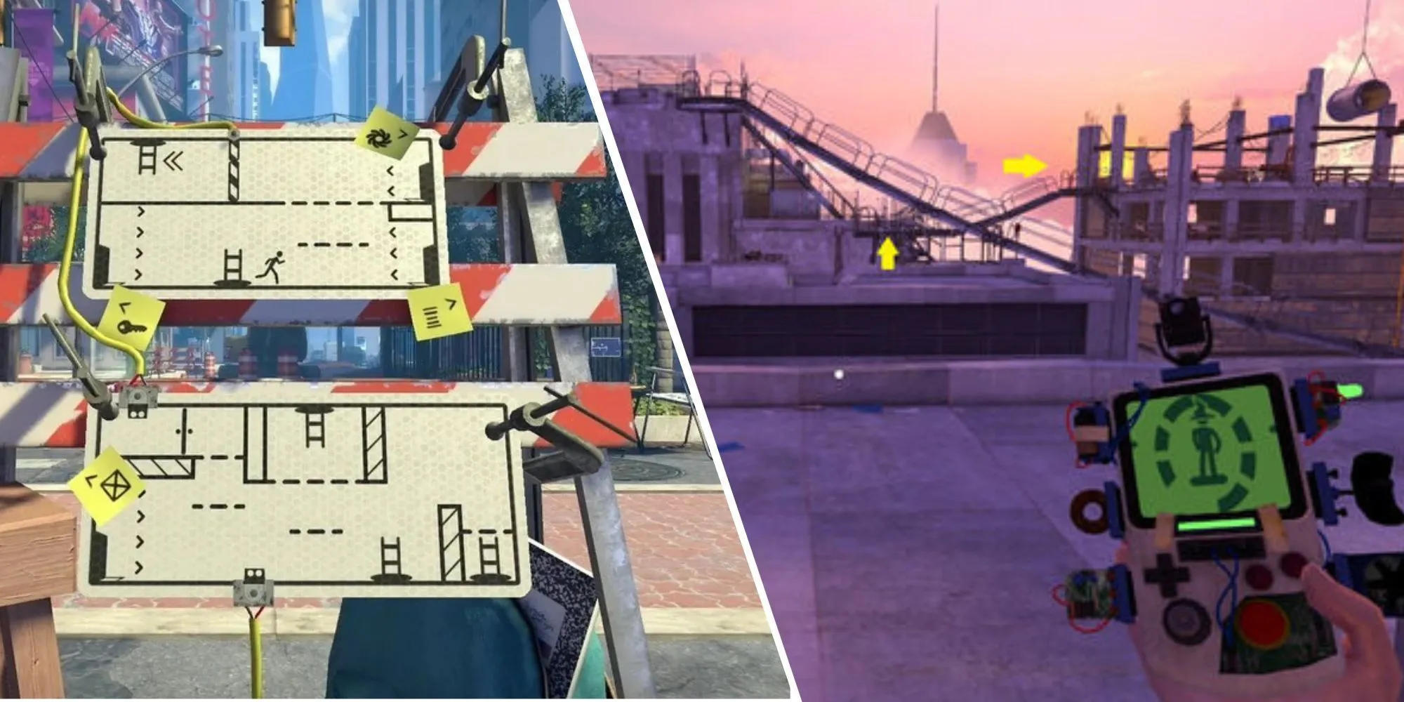 Phần cuối game The Pedestrian, chuyển đổi từ giải đố 2D sang 3D đầy thử thách.