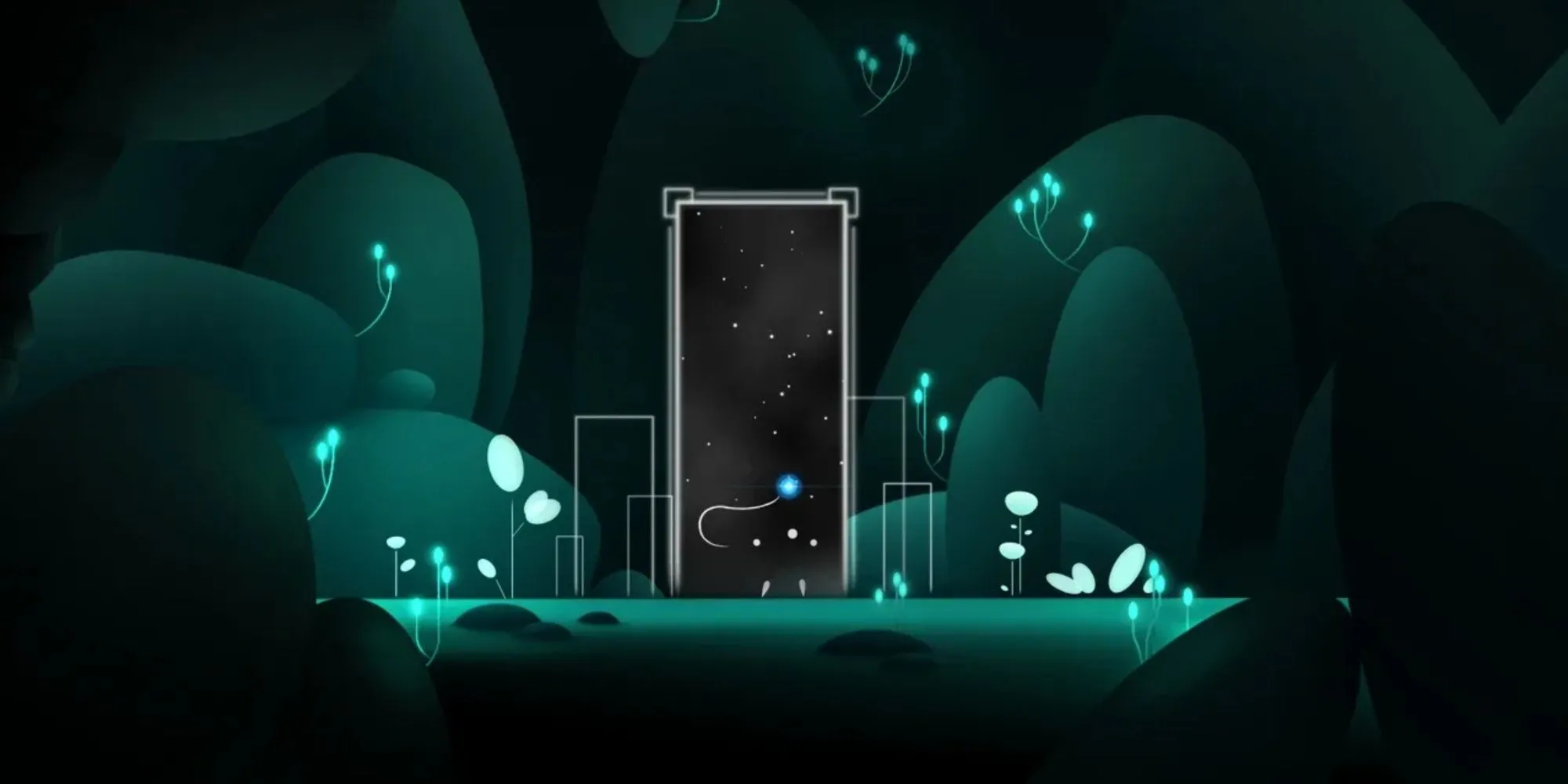 Phong cách nghệ thuật trừu tượng và giao diện chiến đấu trong Worldless Metroidvania