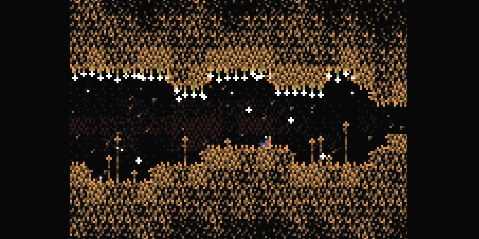 Screenshot gameplay phong cách retro của Environmental Station Alpha