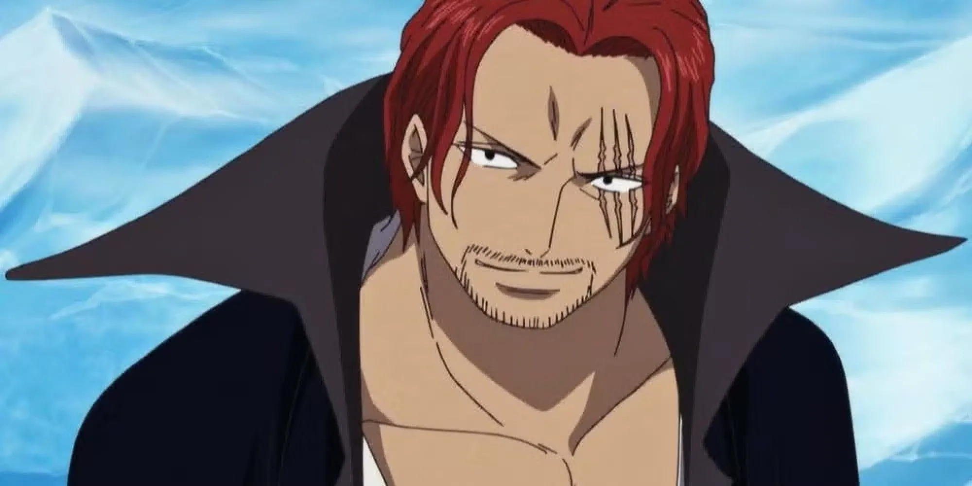 Shanks Tóc Đỏ từ One Piece với liên hệ đến Thánh Hiệp Sĩ